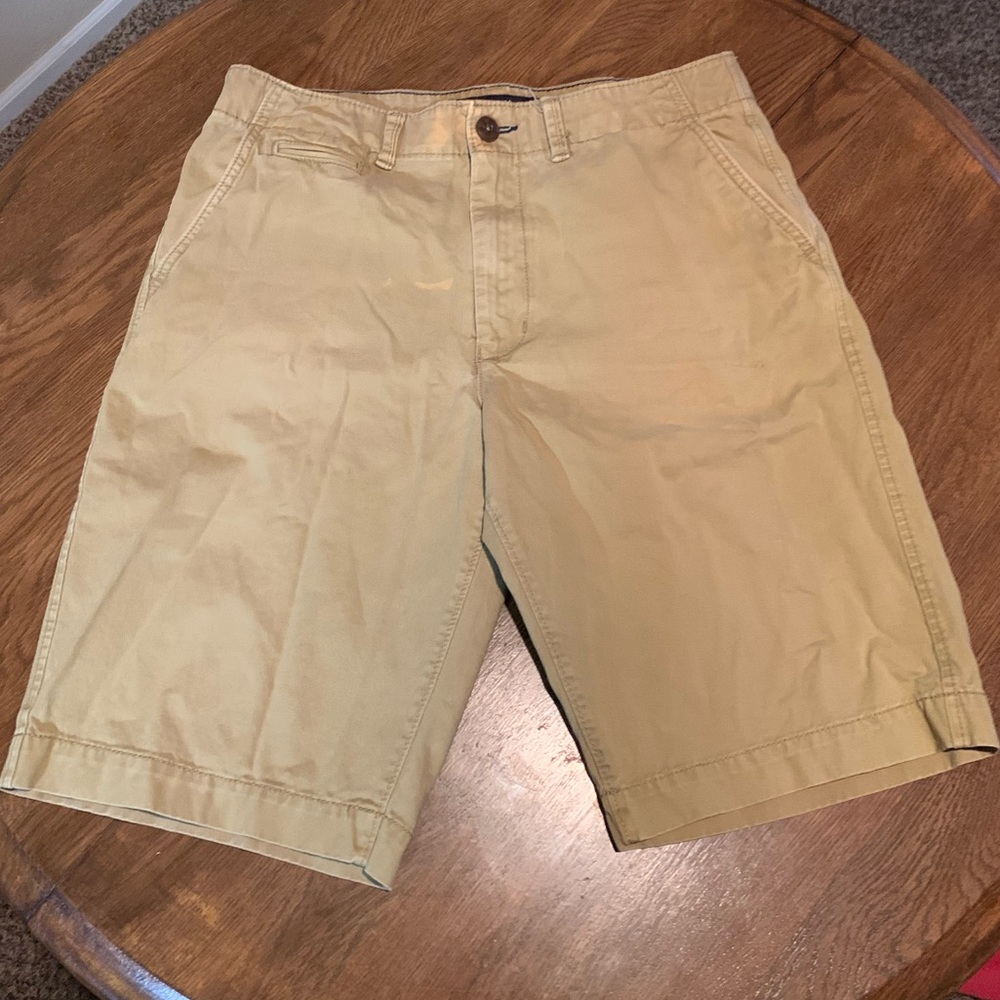 American Eagle Mens 32 Longboard Khaki Shorts